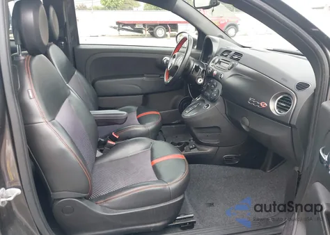 2015 Fiat 500E Battery Electric from USA, damaged, VIN 3C3CFFGE8FT681556